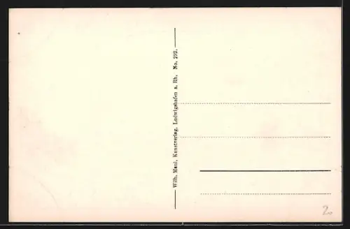 AK Altrip a. Rhein, Partie in der Ludwigstrasse