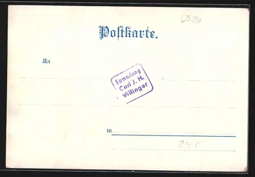 AK Worms, Grossherzog Ernst Ludwig v. Hessen-Darmstadt, 25jähr. Jubiläum d. Kampfgenossenschaft