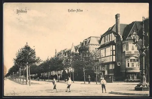 AK Bremen, Kinder in der Holler-Allee