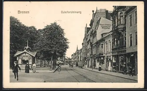 AK Bremen, Schlachterverein Wilhelm Pape im Ostertorsteinweg