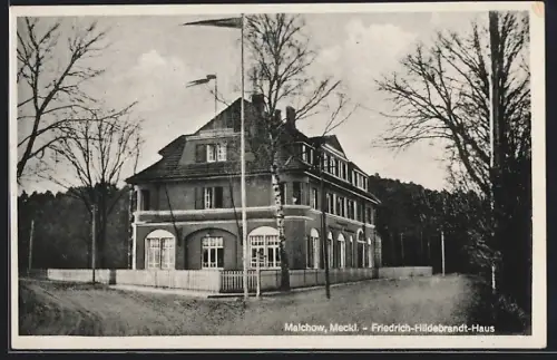 AK Malchow /Meckl., Friedrich-Hildebrandt-Haus