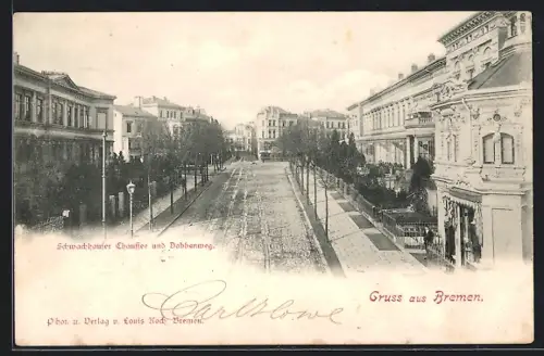 AK Bremen, Schwachhauser Chaussee und Dobbenweg