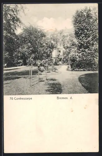 AK Bremen, Contrescape, Partie im Park