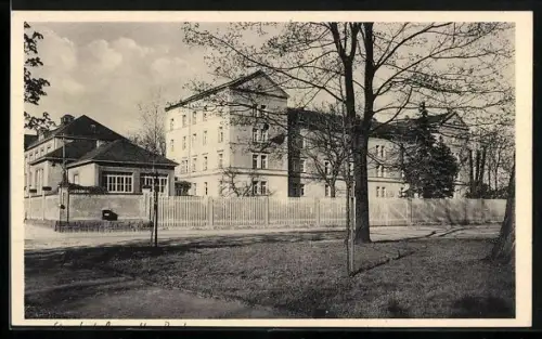 AK Bautzen, Blick zum Standort-Lazarett