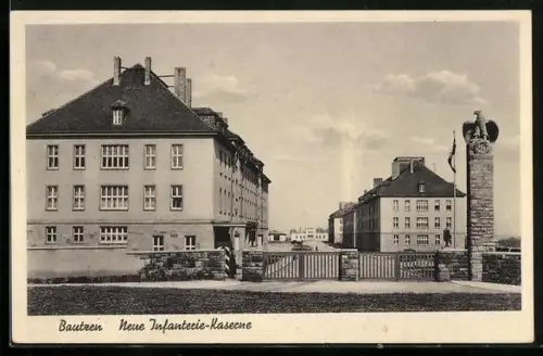 AK Bautzen, Neue Infanterie-Kaserne, 
