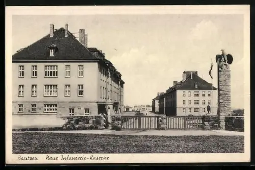 AK Bautzen, Neue Infanterie-Kaserne