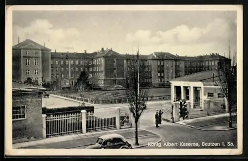 AK Bautzen, König Albert Kaserne, Eingang