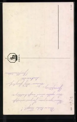 AK Bernhardiner mit treuem Blick