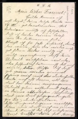 Künstler-AK Seifert: Harmonie, Frau mit Harfe