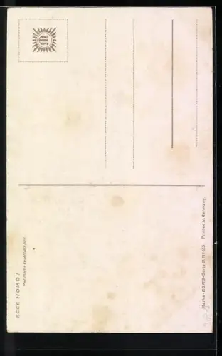 Künstler-AK Martin Feuerstein: Ecce Homo, Jesus von Nazareth