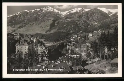 AK Badgastein, Ortstotale gegen den Gamskarkogel