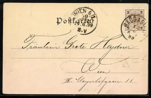 AK Bad Gastein, Ortsansicht mit Kaiserpromenade