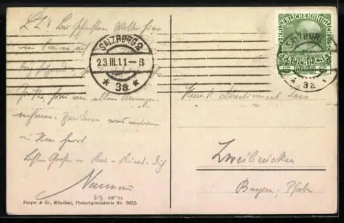 AK Badgastein, Partie an den Gletschermühlen