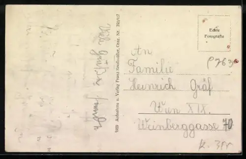 AK Techendorf am Weissensee, Ortspanorama mit Wasserblick