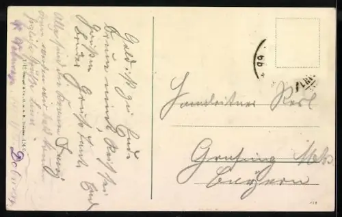 AK Badgastein, Teilansicht mit Kirche