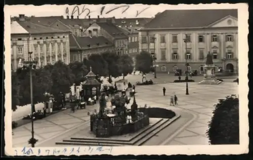 AK Klagenfurt, Neuer Platz aus der Vogelschau