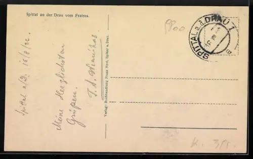 AK Spital an der Drau, Panorama vom Fratres