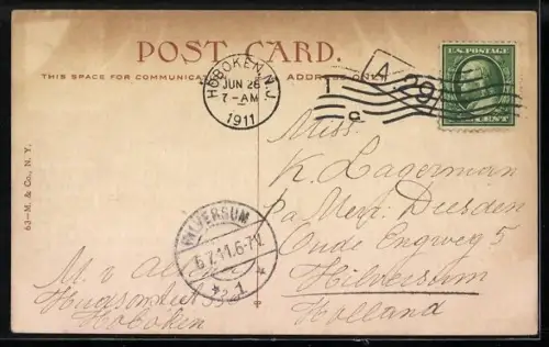 AK New York, NY, Lower New York, North from Whitehall Building, West Street Building