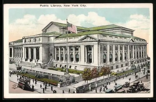 AK New York, NY, The Public Library