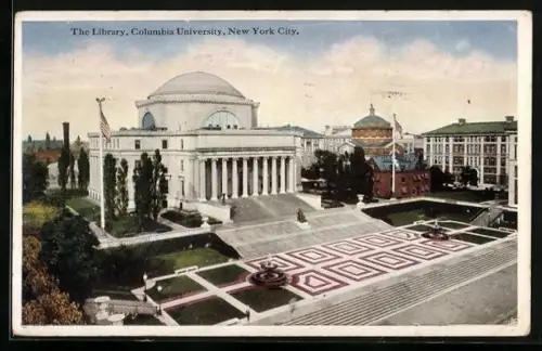 AK New York, NY, Columbia University, The Library
