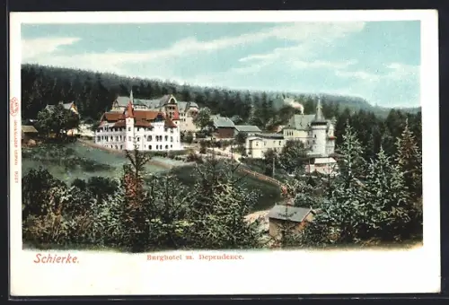 AK Schierke, Burghotel mit Dependence