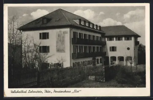 AK Liebenstein /Thür., Pension Else, Inh. Karl Paukert
