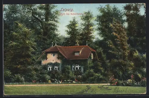 AK Leipzig, Idyll im Scheibenhof