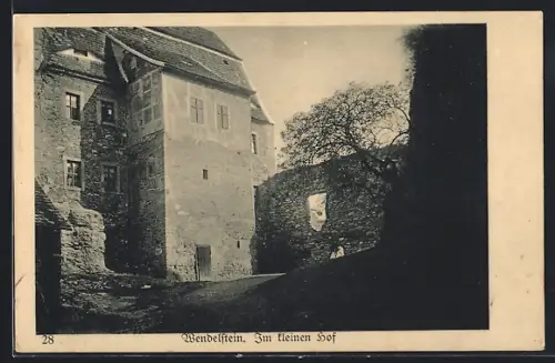 AK Wendelstein / Anhalt, Im kleinen Hof