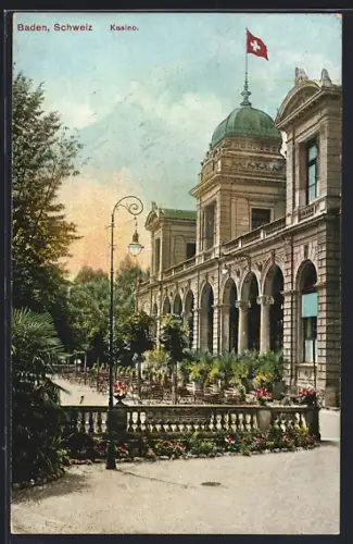 AK Baden, Blick auf das Kasino