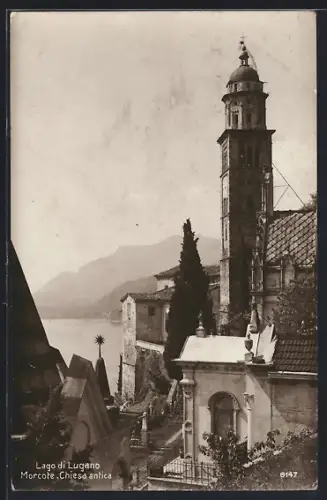 AK Morcote /Lago di Lugano, Chiesa antica