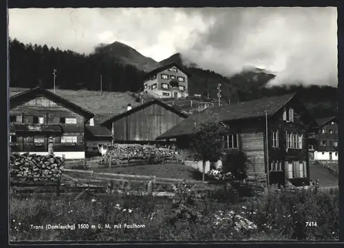 AK Trans /Domleschg, Teilansicht mit Faulhorn