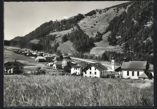 AK Valchava, Ortsansicht im Münstertal