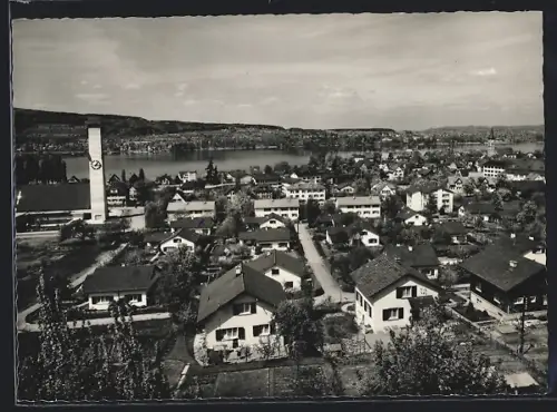 AK Steckborn am Untersee, Gesamtansicht mit Blick zum See