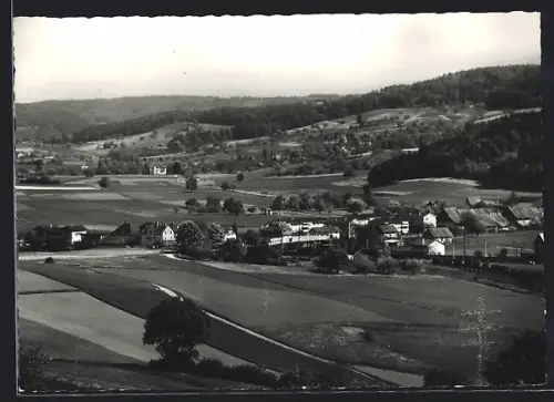 AK Etzwilen /TG, Gesamtansicht mit Blick über die Umgebung