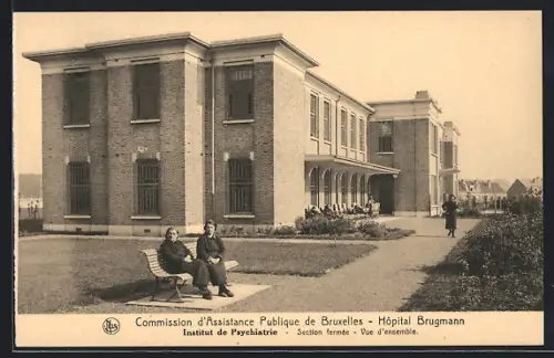 AK Bruxelles, Hôpital Brugmann, Institut de Psychiatrie, Section fermée, Vue d`ensemble