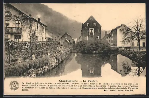 AK Chaudfontaine, La Vesdre
