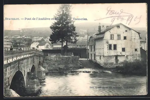 AK Stavelot, Pont de l`Amblève et les Tanneries
