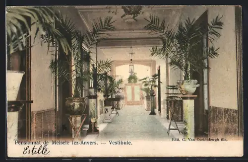 AK Melsele lez-Anvers, Pensionnat, Vestibule