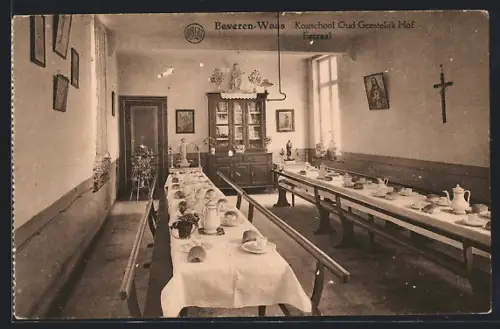 AK Beveren-Waas, Kostschool Oud Geestelijk Hof, Eetzaal