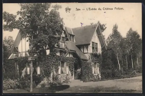 AK Spa, L`Entrée du Château Peltzer