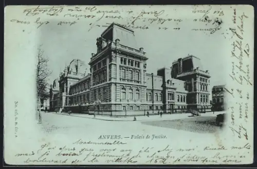 AK Anvers, Palais de Justice