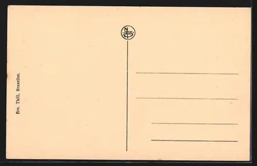 AK Chimay, Pensionnat de l`Athénée Royal, Facade Nord