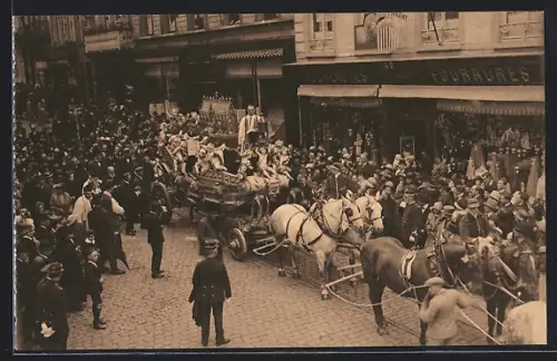 AK Mons, Eglise Ste Waudru