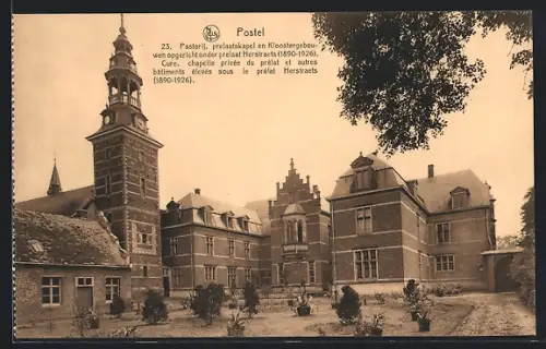 AK Postel, Pastorij, prelaatskapel en Kloostergebouwen