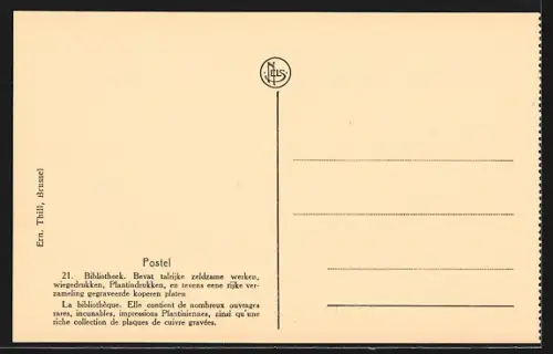 AK Postel, Bibliotheek