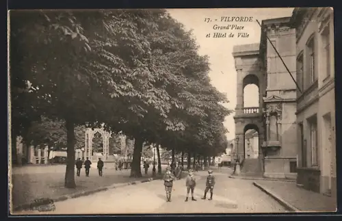 AK Vilvorde, Grand`Place et Hôtel de Ville