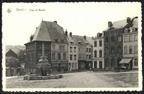 AK Stavelot, Place du Marché
