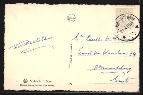 AK St-Job in `t Goor, Christus Koning Instituut, De Keuken