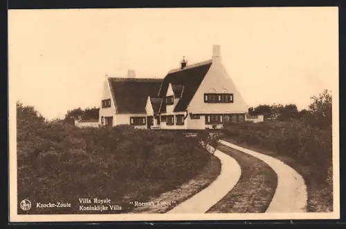 AK Knocke-Zoute, Villa Royale, Koninklijke Villa, Roemah Laoet