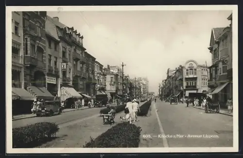 AK Knocke s. Mer, Avenue Lippens